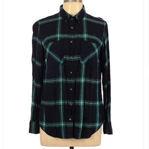A New Day Long Sleeve Plaid Button-Down Shirt